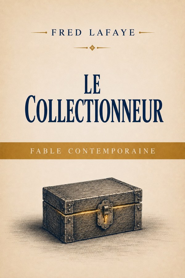 Couverture du livre Le Collectionneur, fable contemporaine de Fred Lafaye